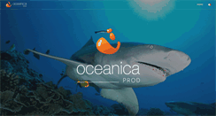 Desktop Screenshot of oceanica-prod.com